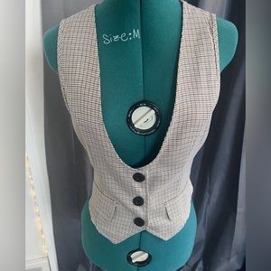 Plaid Vest